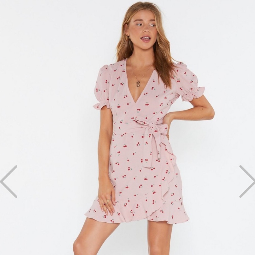 Cherry Print Dress